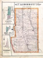 Liberty Township, Powell, Eden, Tanktown, Delaware County 1875